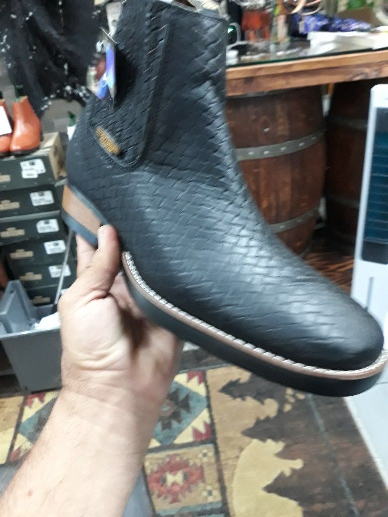 Botín de Piel De México Cómodas