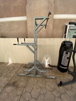 Pull up and dip equipment