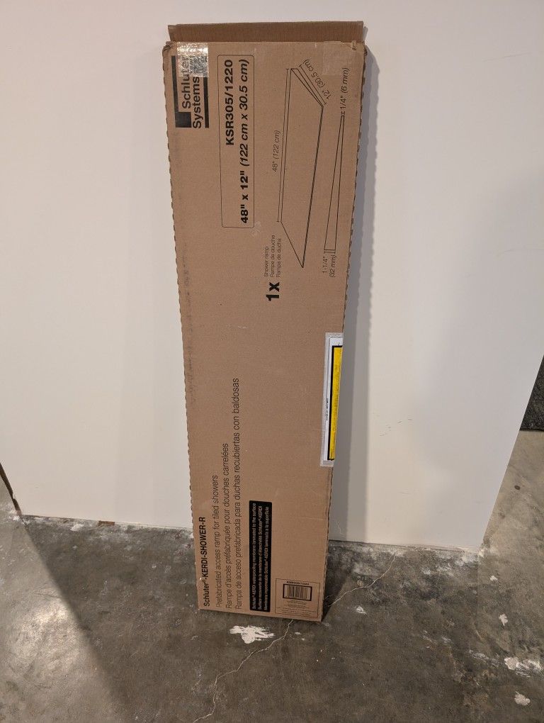 Schluter Shower Ramp