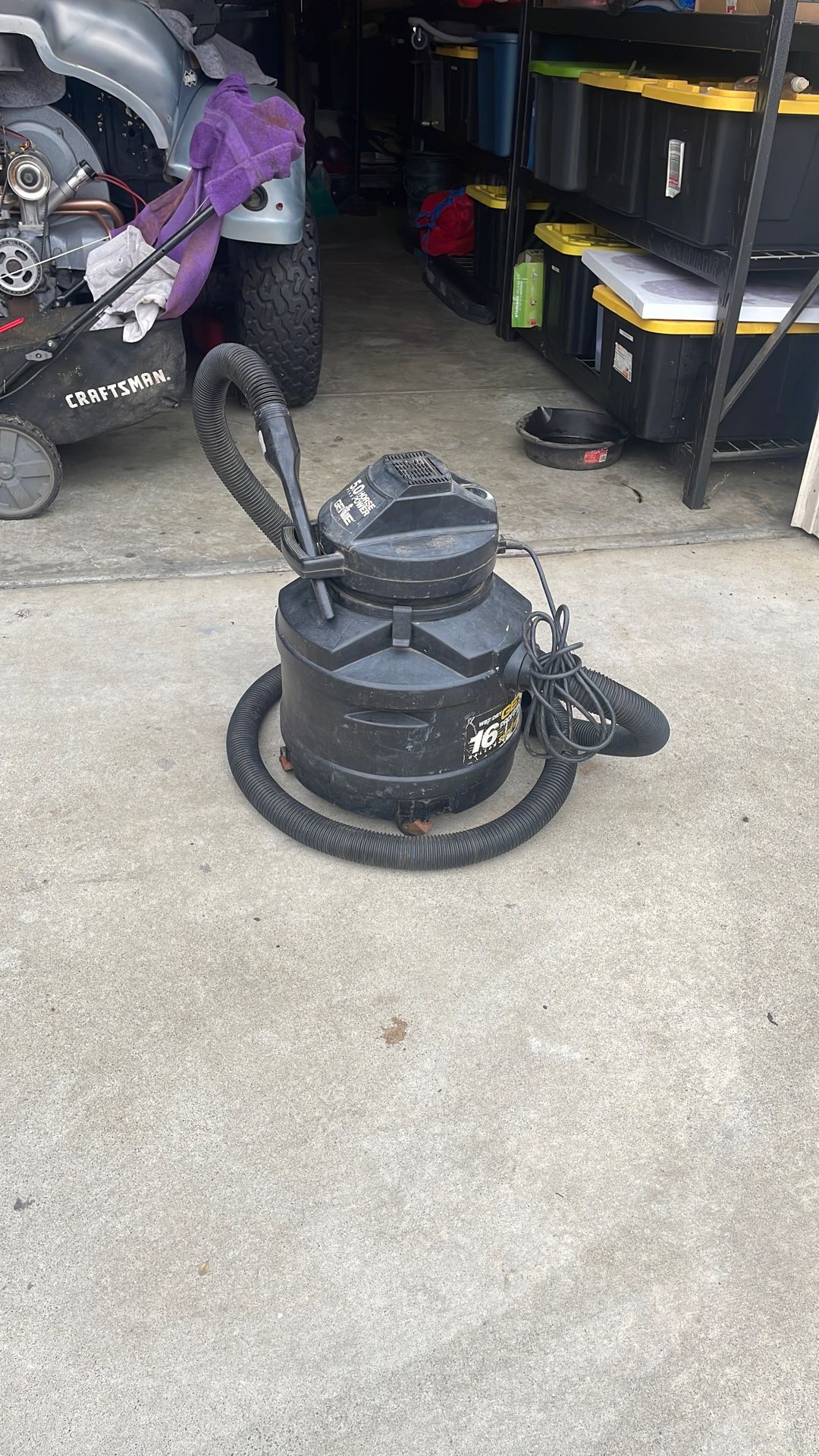 Wet/dry Vac