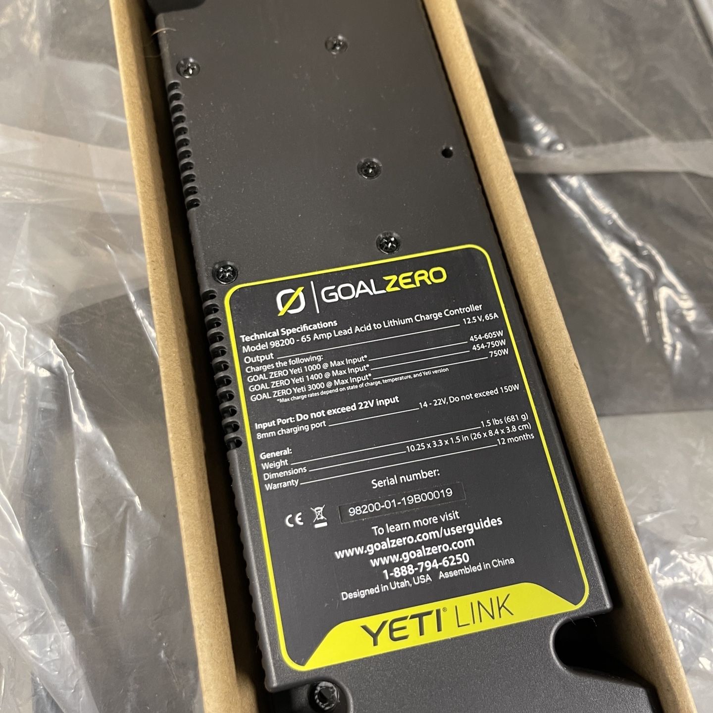 Goal Zero Yeti Link Expansion Module for Sale in Monterey Park, CA ...
