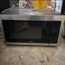 stainless steal microwave