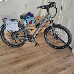 New E-Bike Available Now At SC CARTS 