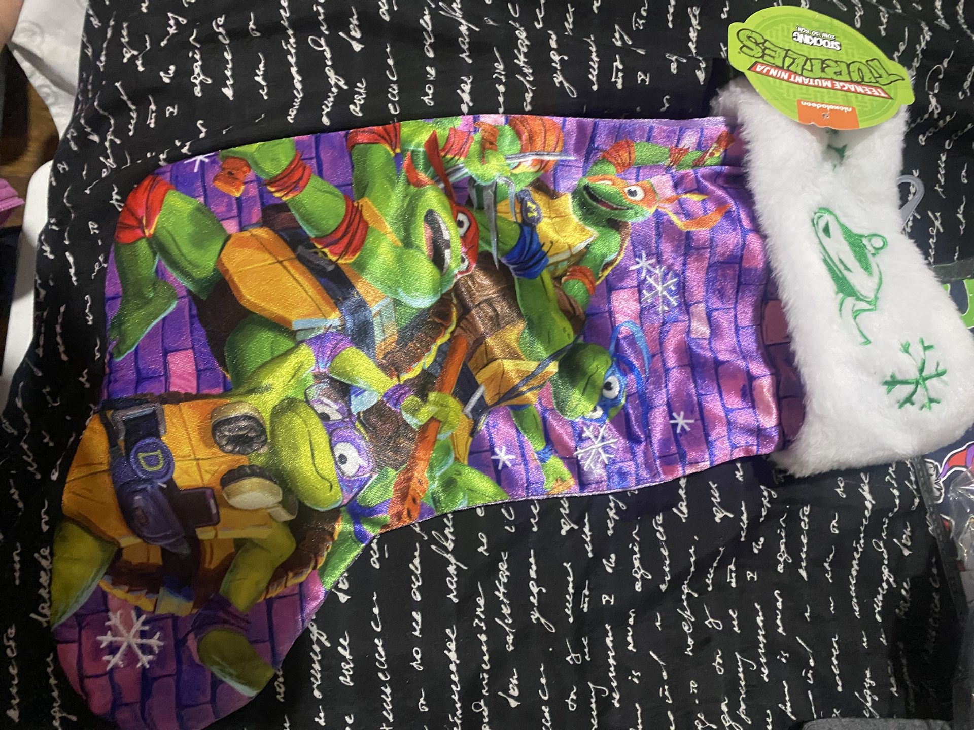 Teenage turtle stocking