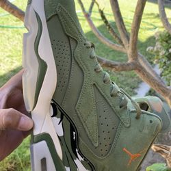 Jordan Mvp Sky J Light Olive Sz 13