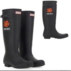 Kenzo x Hunter Wellington Rain Boots- New- Never Worn!
