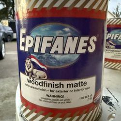 1.06 qt Epifanes Woodfinish matte