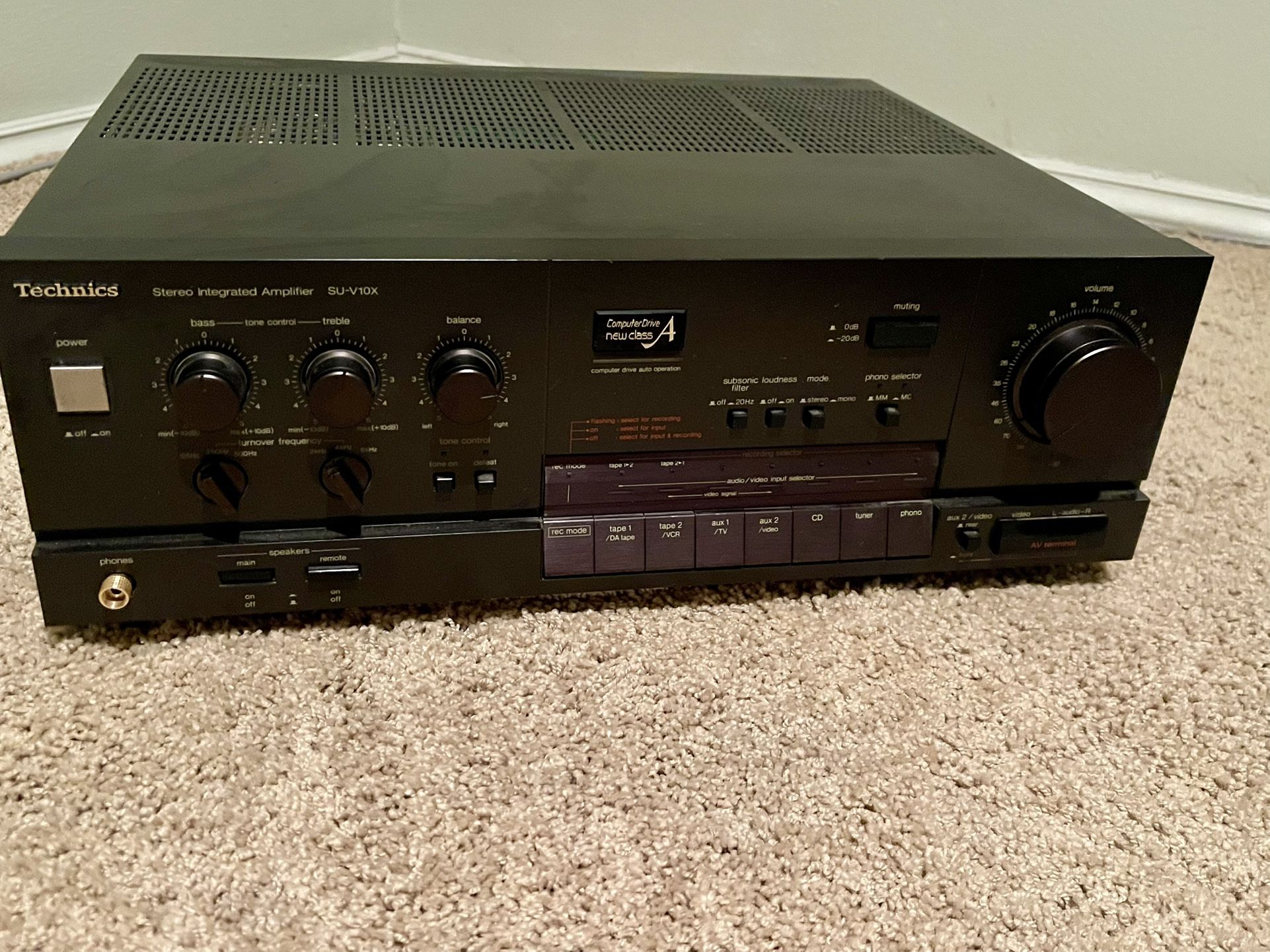 Technics Stereo Integrated Amplifier SU V10X