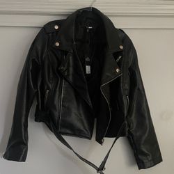 Fashion Nova Leather Jacket 1xl
