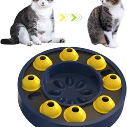 AOCCIT Puzzles Toy Used for Both Cats Dogs,Cat Brain Toys Kitten Mental Stimulation Kitty Mentally Stimulating Puzzle Feeder Best Interactive Indoor T