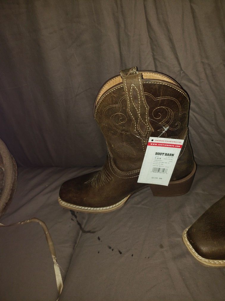 Justin Boots Size 7