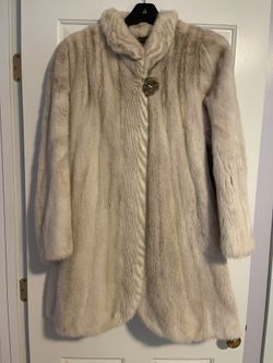 Beautiful Blush Mink Coat, $700