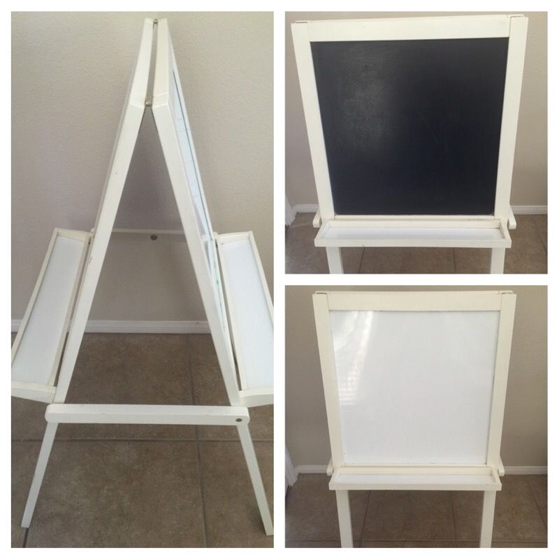 Pottery Barn Kids 2-Sided Chalkboard/Whiteboard Easel