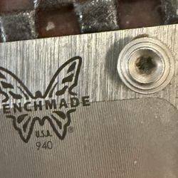 Bench Made/Osborne blade 