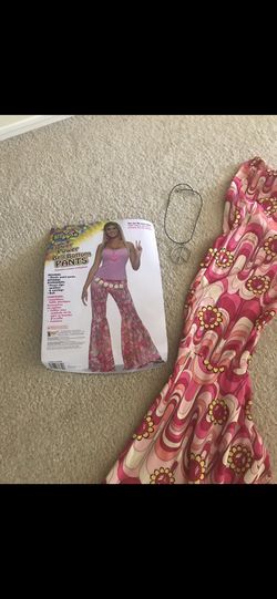 Flower Power Bell Bottom Pants