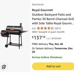 BBQ Grill And Fire Pit