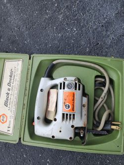 Black and decker jig saw kit