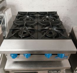 24" Therma-Tek Heavy Duty 4 Burner Stove Hot Plate Range