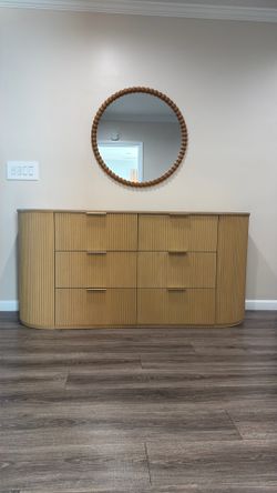 New Natural Oak nightstand