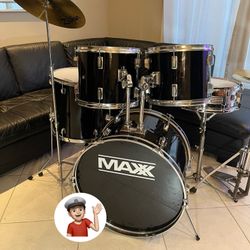 🔥 Drum Set w/New Sabians Drums!