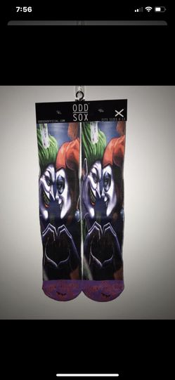 Harley Quinn and joker socks
