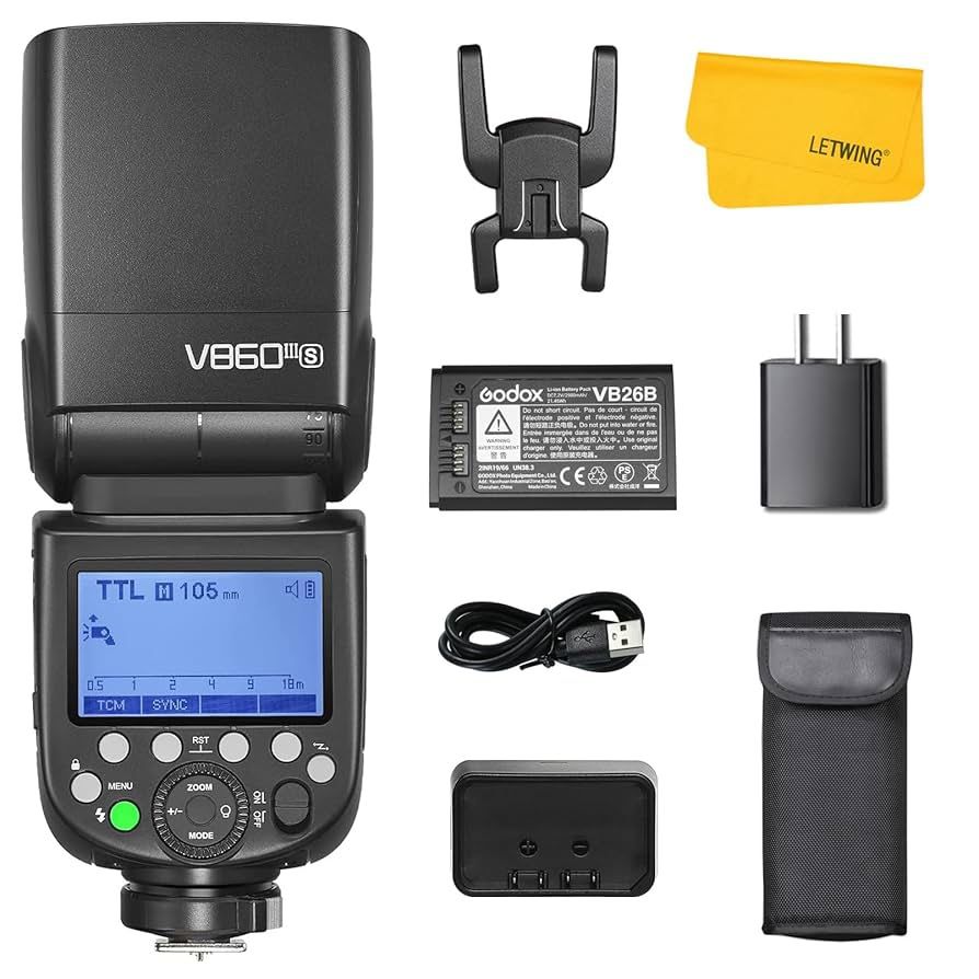 (NEW) godox v860iii Flash For Sony camera