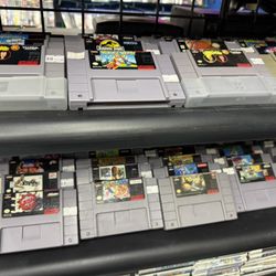 Super Nintendo Games *INFO IN DESCRIPTION*