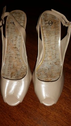 Joey O 5" Peeptoe Stiletto's 7.5