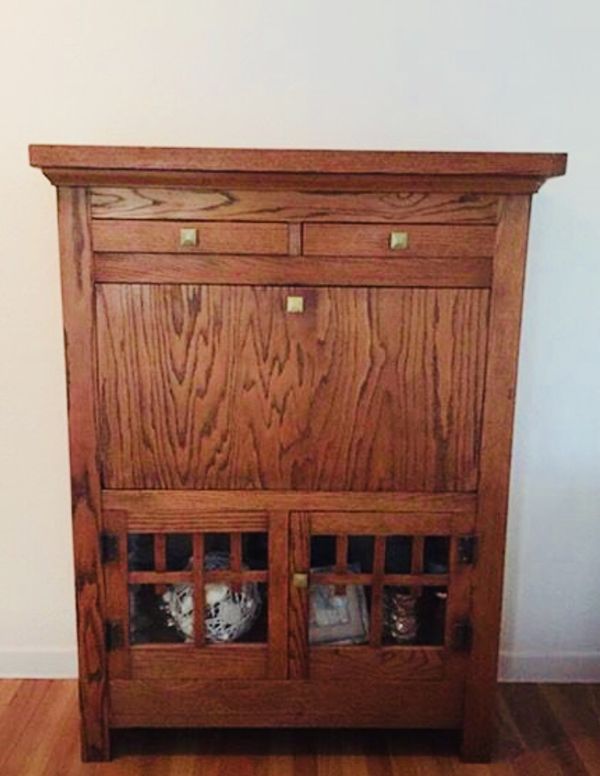 Furniture Sell! Antique Secretary, White Tweed/linen Couch Furniture Sell! Antique Secretary, White tweed/linen couch, Refurbished Country Farm table w/6 chairs, Two Accent chairs (Furniture) in Camas, WA - OfferUp - Furniture Sell! Antique Secretary, White Tweed/linen Couch