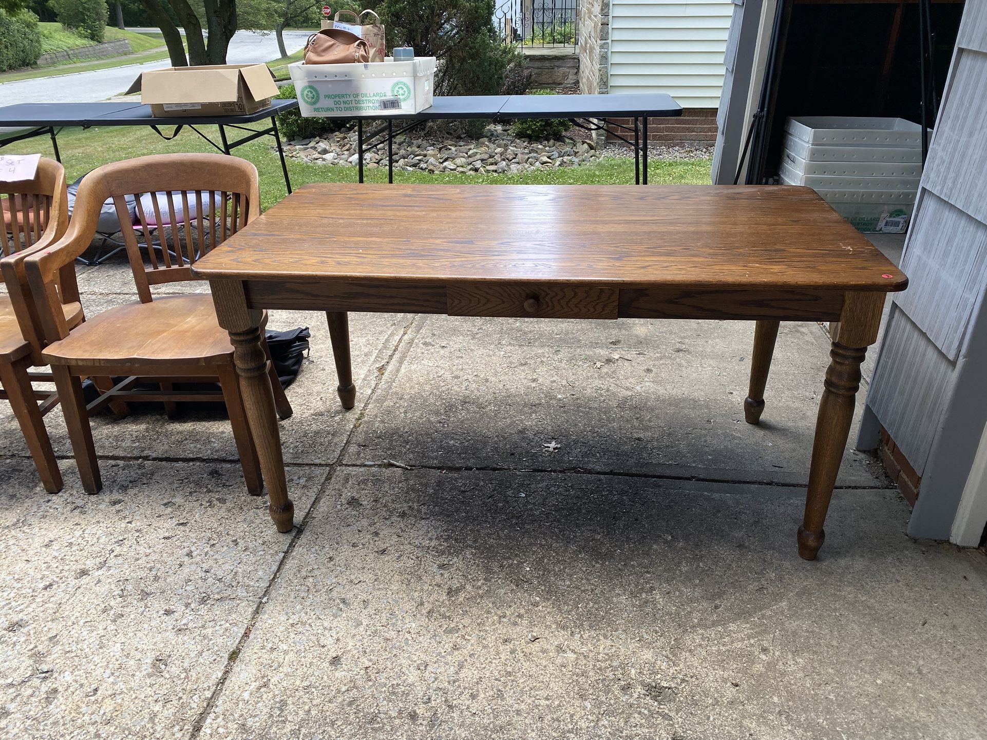 Antique Table Desk