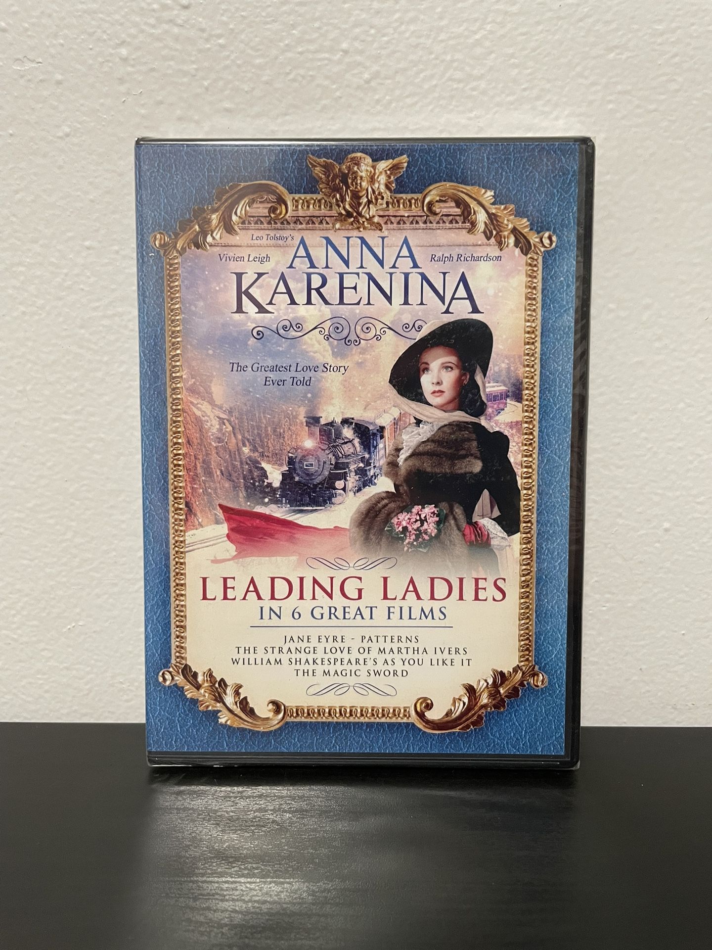 Leading Ladies 6 Great Films DVD NEW SEALED Anna Karenina Shakespeare Romance