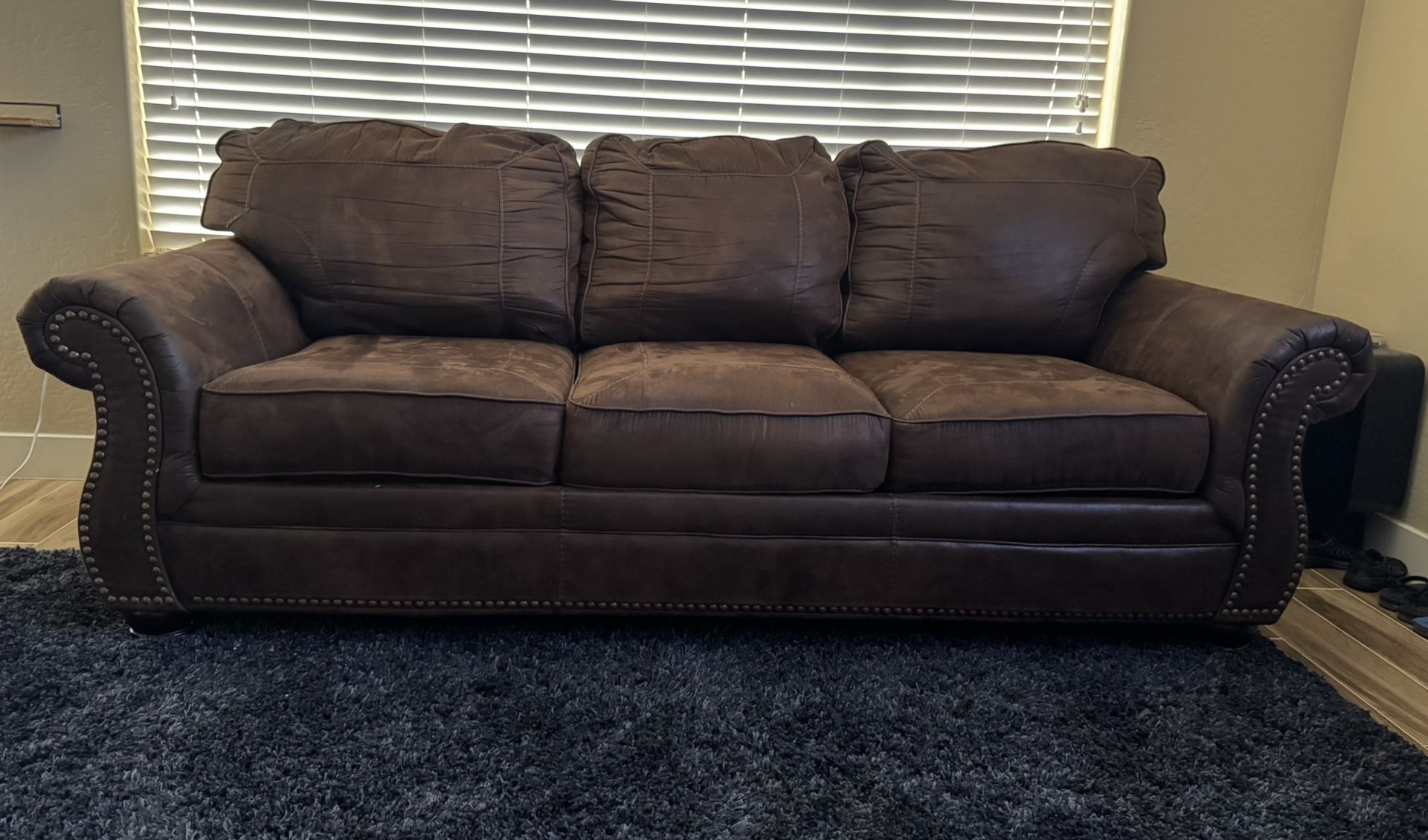 Ashley Furniture Sofa Sleeper and Loveseat 