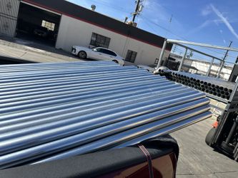 1-7/8“ 8'tall galvanized pipe $10/pc