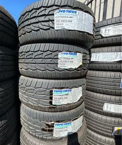 18” Toyo Extensa HP II Tires Sale New In Stock Now! Size 235/45R18