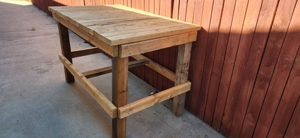Wood Workbench