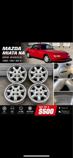 OEM MX5 wheels