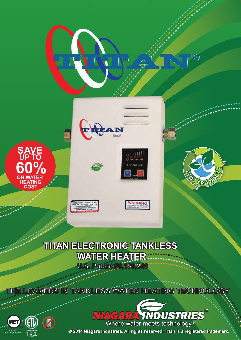 water heater Titan N120
