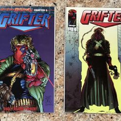 Grifter #1 and 2 Comic Books Wild Storm Rising May/ June 1995 Chapter 5