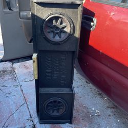 Kicker Subwoofer And Enclosure For Sale 