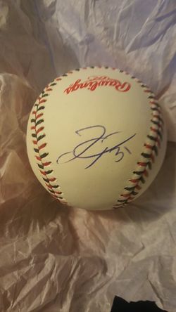 Joc pederson signed 2015 all star baseball
