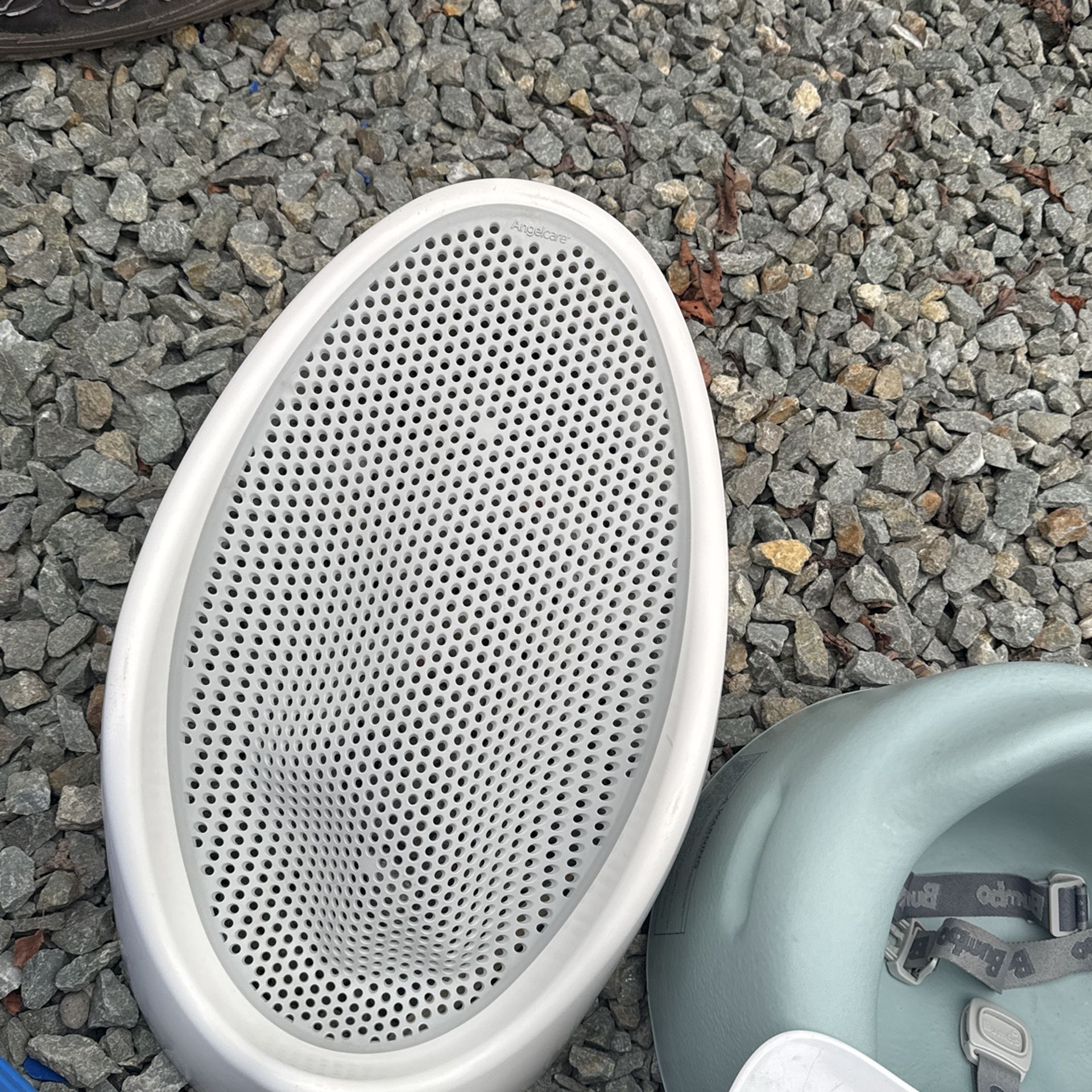 Grey Color Bath For Baby
