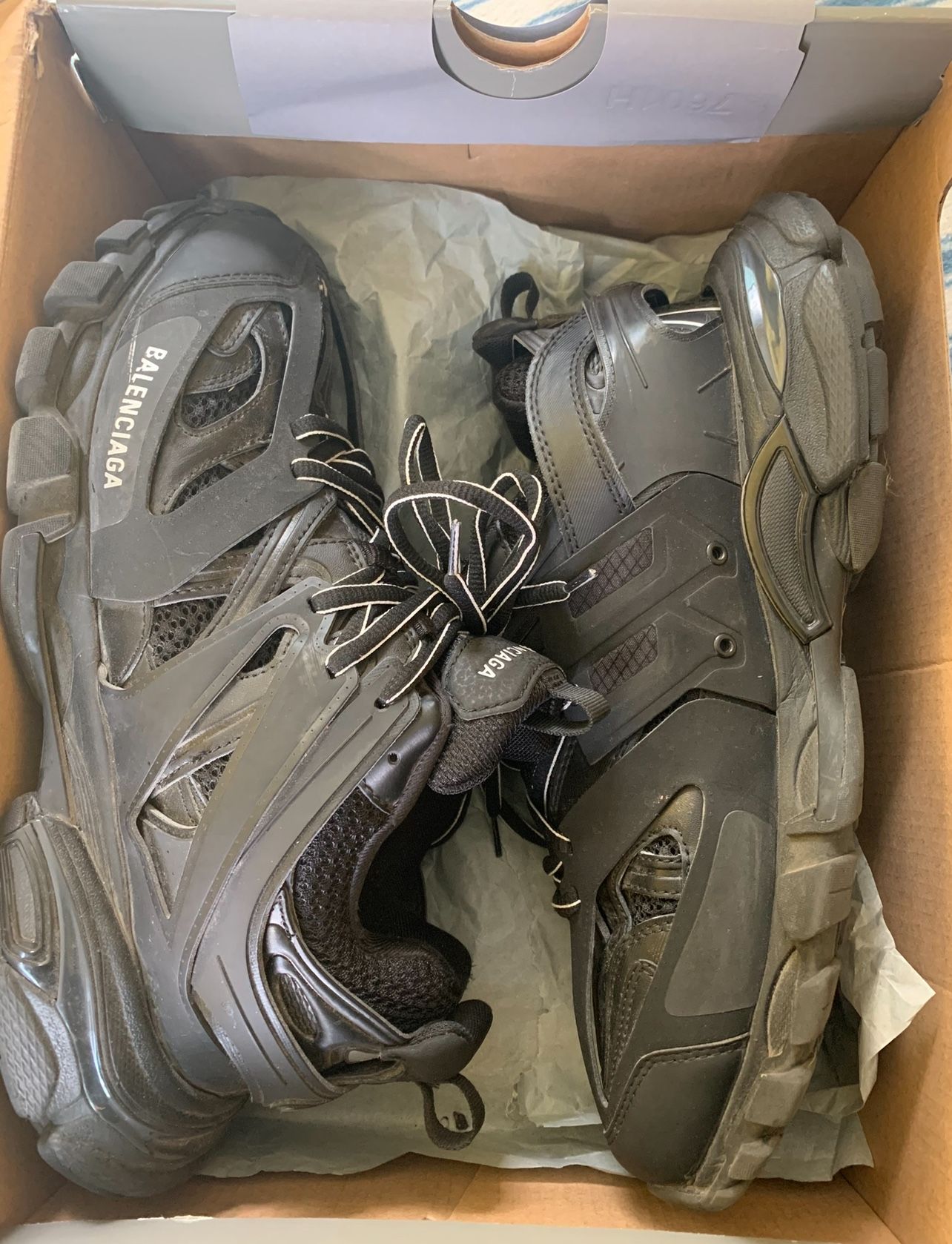 Black Balenciaga Track Sneaker
