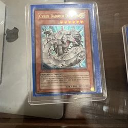 Cyber Barrier Dragon Yugioh Card Secret Rare