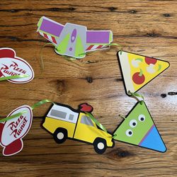 Pizza Planet Birthday Banner 