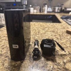 1TB Western Digital External Hard Drive