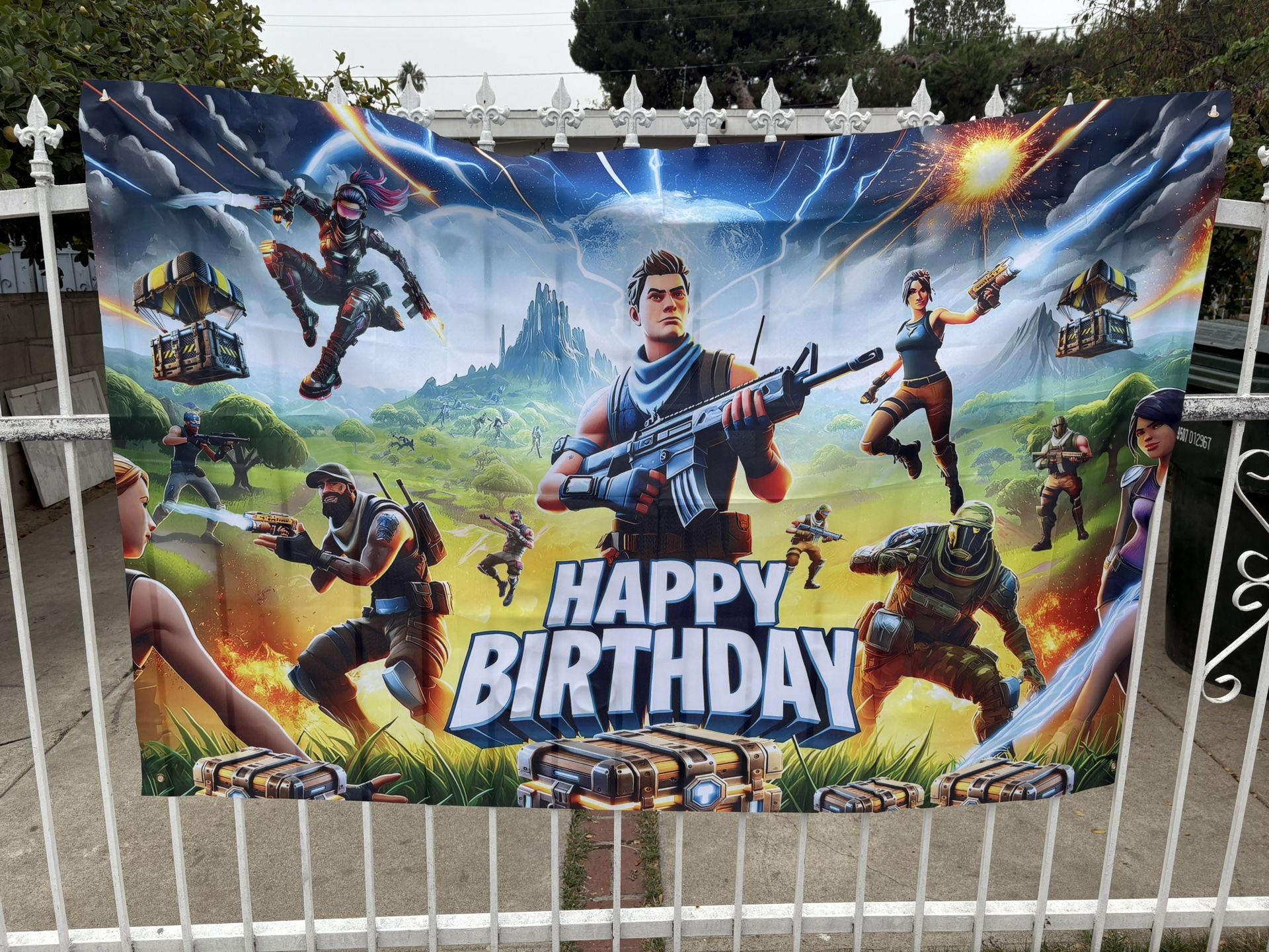 Fortnite birthday Banner
