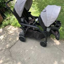Graco MODESDUO Double Stroller With Under Storage Foldable 