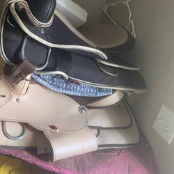 Two Good Condition Saddles 