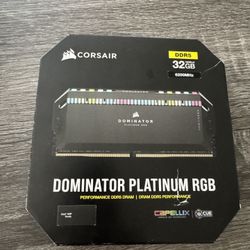 Corsair Dominator Platinum RGB ddr5 6200mhz
