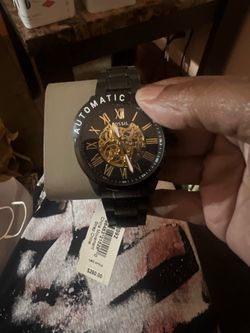 Fossil Automatic Skeleton Dial Watch